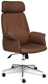 Кресло CHARM ткань, коричневый/коричневый , F25/ЗМ7-147 арт.13340 в Салехарде - предосмотр