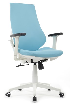 Компьютерное кресло Design CX1361М, Голубой в Губкинском - изображение