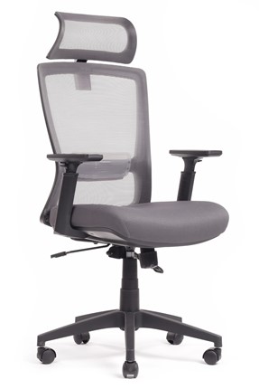 Кресло компьютерное Design Line W-202 AC, Серый в Салехарде - изображение