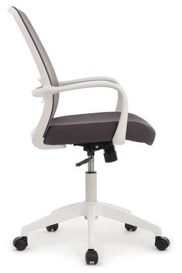 Кресло офисное Design W-207, Белый пластик/серая сетка в Лабытнанги - изображение 1
