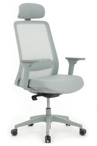 Кресло офисное Design WORK W-218C, Голубой в Ноябрьске