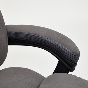Кресло офисное DUKE флок/ткань, серый/серый, 29/TW-12 арт.14039 в Салехарде - предосмотр 13