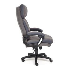 Кресло офисное DUKE флок/ткань, серый/серый, 29/TW-12 арт.14039 в Надыме - предосмотр 2