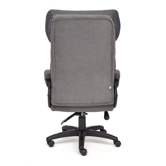 Кресло офисное DUKE флок/ткань, серый/серый, 29/TW-12 арт.14039 в Губкинском - изображение 4