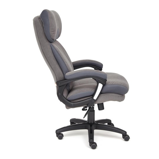 Кресло офисное DUKE флок/ткань, серый/серый, 29/TW-12 арт.14039 в Тарко-Сале - изображение 7