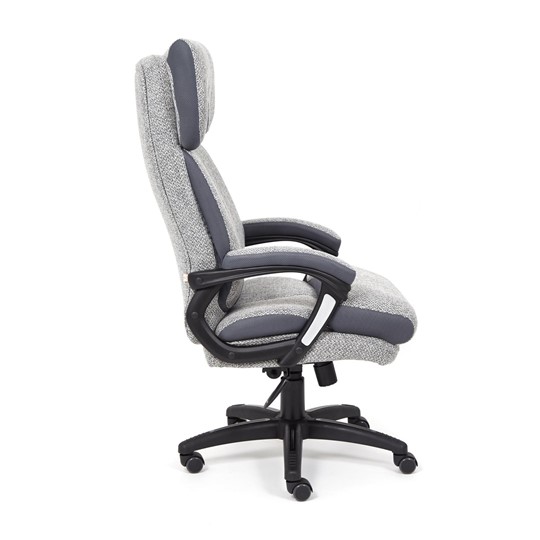 Кресло компьютерное DUKE ткань, серый/серый, MJ190-21/TW-12 арт.14185 в Салехарде - изображение 2