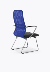 Офисное кресло Ergolife Sit 8 B2-9K - X1+Extra (Синий-Черный) в Губкинском - предосмотр 1
