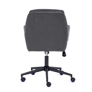Компьютерное кресло GARDA флок, серый, 29 арт.15294 в Салехарде - предосмотр 3
