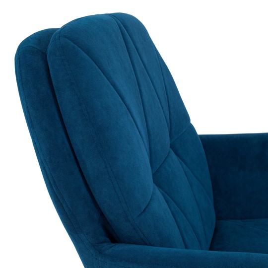 Кресло офисное GARDA флок, синий, 32 арт.15292 в Лабытнанги - изображение 4