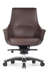Кресло для офиса Jotto-M (B1904), коричневый в Салехарде - предосмотр 4