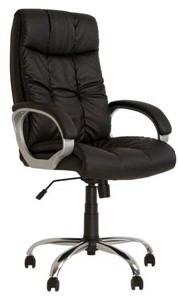 Кресло офисное MATRIX (CHR68) экокожа ECO-30 черная в Ноябрьске