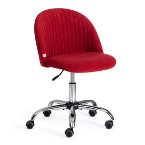 Кресло офисное MELODY флок, бордовый, арт.15058 в Надыме