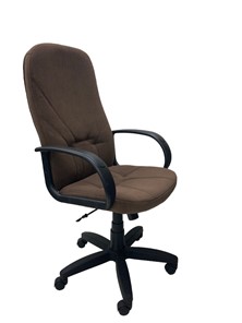 Кресло офисное Менеджер коричневый в Новом Уренгое