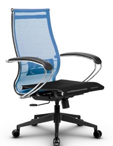 Кресло офисное МЕТТА B 2m 9/K131, Основание 17832 голубой/черный в Лабытнанги