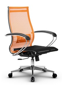 Кресло офисное МЕТТА B 2m 9/K131, Основание 17834 оранжевый/черный в Новом Уренгое