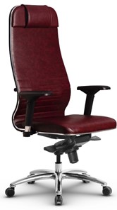 Офисное кресло Metta L 1m 38K2/4D мультиблок, нижняя часть 17838 бордовый в Новом Уренгое