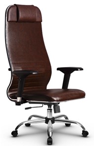 Офисное кресло Metta L 1m 38K2/4D топган, нижняя часть 17833 коричневый в Лабытнанги