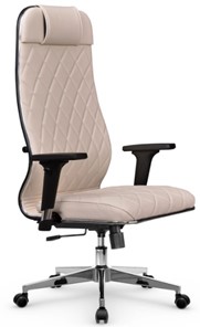 Офисное кресло Мetta L 1m 40M/2D Infinity Easy Clean (MPES) топган, нижняя часть 17834 светло-бежевый в Муравленко