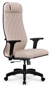Офисное кресло Мetta L 1m 40M/2D Infinity Easy Clean (MPES) топган, нижняя часть 17831 светло-бежевый в Тарко-Сале