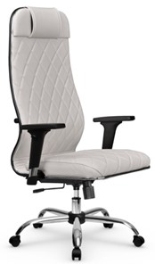 Офисное кресло Мetta L 1m 40M/2D Infinity Easy Clean (MPES) топган, нижняя часть 17833 белый в Тарко-Сале - предосмотр