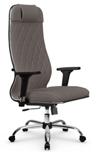 Офисное кресло Мetta L 1m 40M/2D Infinity Easy Clean (MPES) топган, нижняя часть 17833 серый в Тарко-Сале