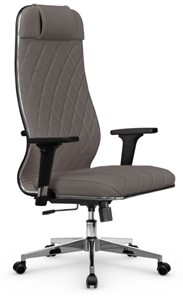 Офисное кресло Мetta L 1m 40M/2D Infinity Easy Clean (MPES) топган, нижняя часть 17834 серый в Тарко-Сале - предосмотр
