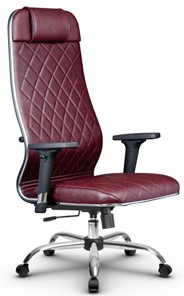 Офисное кресло Metta L 1m 40M/2D топган, нижняя часть 17833 бордовый в Лабытнанги