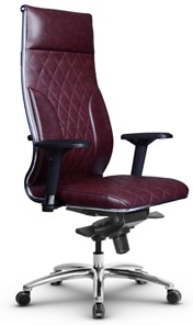 Кресло офисное Metta L 1m 44M/4D мультиблок, нижняя часть 19900 бордовый в Салехарде