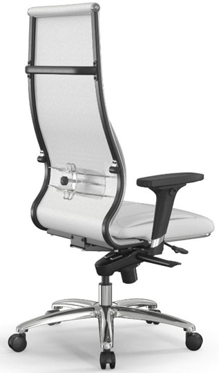Кресло офисное Мetta L 1m 46/2D Infinity Easy Clean (MPES) мультиблок, нижняя часть 17838 белый в Салехарде - изображение 1