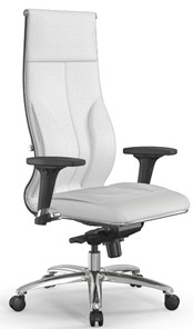 Кресло офисное Мetta L 1m 46/2D Infinity Easy Clean (MPES) мультиблок, нижняя часть 17838 белый в Губкинском - предосмотр