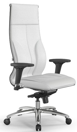 Кресло офисное Мetta L 1m 46/2D Infinity Easy Clean (MPES) мультиблок, нижняя часть 17838 белый в Губкинском - изображение