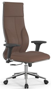 Кресло офисное Метта Metta L 1m 46/2D топган OMS, нижняя часть 17853 светло-коричневый в Новом Уренгое