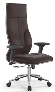 Кресло офисное Metta L 1m 46/2D топган OMS, нижняя часть 17853 темно-коричневый в Салехарде