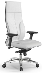 Кресло офисное Мetta L 1m 46/4D Infinity Easy Clean мультиблок, нижняя часть 17838 белый в Салехарде - предосмотр
