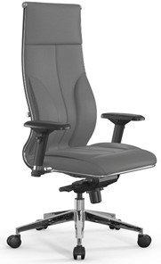 Кресло офисное Мetta L 1m 46/4D Infinity Easy Clean мультиблок, нижняя часть 17839 серый в Салехарде - предосмотр