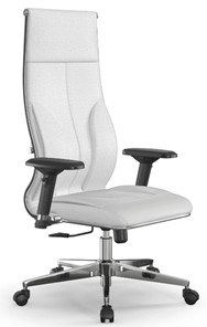 Кресло офисное Мetta L 1m 46/4D Infinity Easy Clean топган, нижняя часть 17834 белый в Лабытнанги