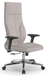 Кресло офисное Мetta L 1m 46/4D Infinity Easy Clean топган, нижняя часть 17834 светло-бежевый в Надыме