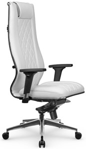 Кресло офисное МЕТТА L 1m 50M/2D Infinity Easy Clean мультиблок, нижняя часть 17839 белый в Салехарде - предосмотр 1