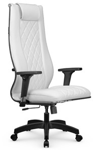 Кресло офисное МЕТТА L 1m 50M/2D Infinity Easy Clean топган, нижняя часть 17831 белый в Салехарде
