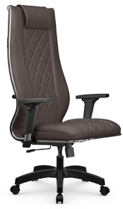 Кресло офисное МЕТТА L 1m 50M/2D Infinity Easy Clean топган, нижняя часть 17831 темно-коричневый в Салехарде