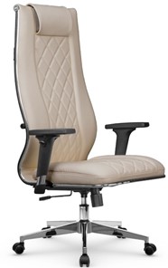 Кресло офисное МЕТТА L 1m 50M/2D Infinity Easy Clean топган, нижняя часть 17834 темно-бежевый в Надыме