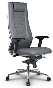 Кресло офисное METTA L 1m 50M/4D мультиблок, нижняя часть 17839 серый в Салехарде