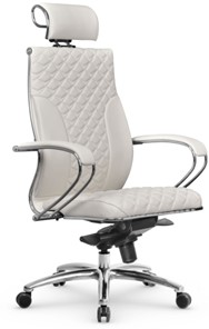 Кресло офисное Metta L 2c 44C/K116 Infinity Easy Clean мультиблок, нижняя часть 17838 белый в Салехарде - предосмотр