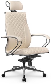 Офисное кресло Metta L 2c 44C/K116 Infinity Easy Clean мультиблок, нижняя часть 17839 молочный в Надыме
