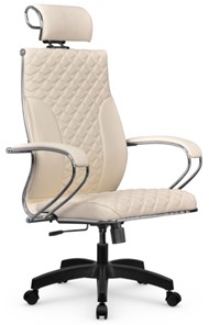 Офисное кресло Metta L 2c 44C/K116 Infinity Easy Clean топган, нижняя часть 17831 молочный в Салехарде