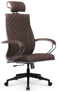 Офисное кресло Metta L 2c 44C/K116 Infinity Easy Clean топган, нижняя часть 17832 темно-коричневый в Салехарде
