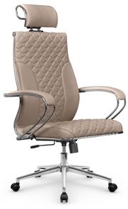 Офисное кресло Metta L 2c 44C/K116 Infinity Easy Clean топган, нижняя часть 17852 темно-бежевый в Салехарде