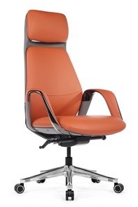 Офисное кресло Napoli (YZPN-YR020) Оранжевый/Серый в Салехарде - предосмотр
