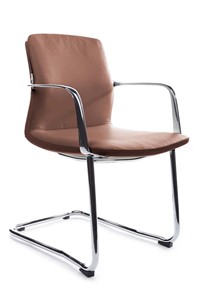 Кресло офисное Plaza-SF (FK004-С11), светло-коричневый в Салехарде