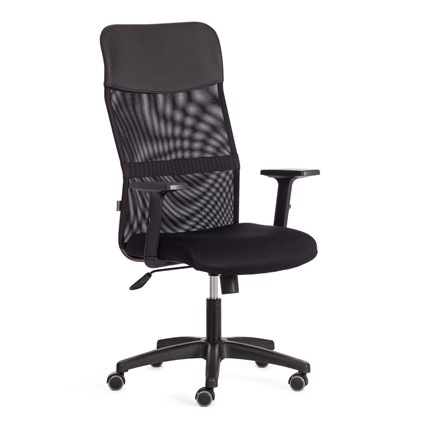 Офисное кресло PRACTIC PLT ткань/кож/зам, черный, арт.20536 в Салехарде - изображение